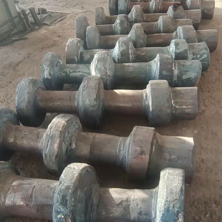 Forged shaft for lifting equipment