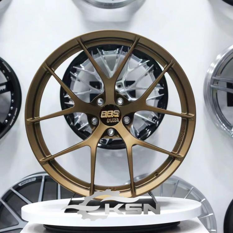 Modifled forging AL wheels BBS FIR Style with matte bronze