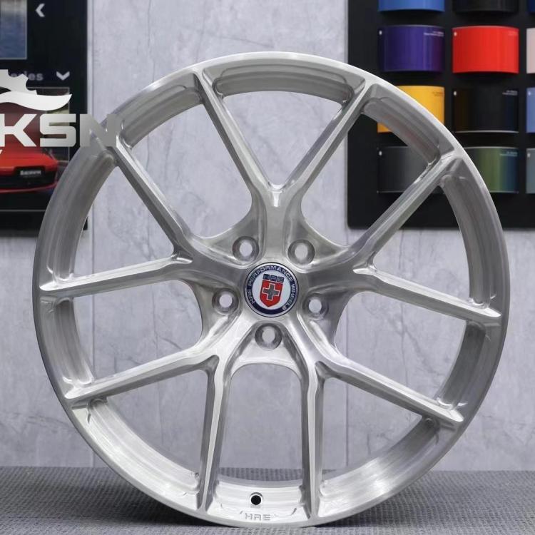 Modifled forging AL wheels HRE P101SC Style with satin silver