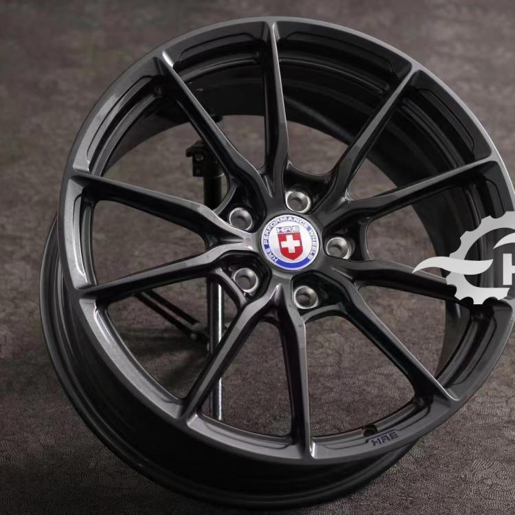 Modifled forging AL wheels HRE P104SC Style with gloss gun gray